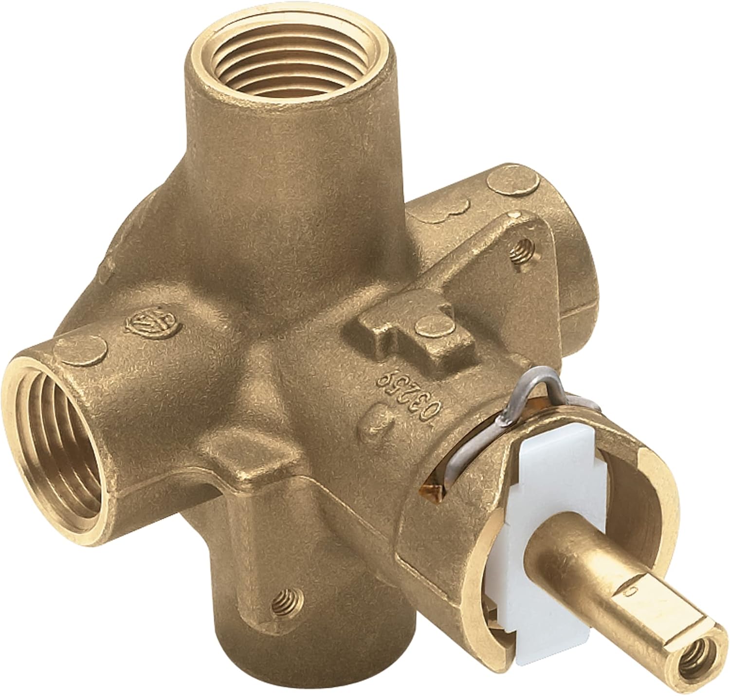 Moen M Pact PosiTemp Brass Tub and Shower Valve with IPS Connections