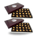 Peanut Butter Chocolate Buckeyes - Creamy Smooth PB Candy Gift Box