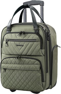 Carry On Underseat Multi-functional 16-in Underseater - Olive