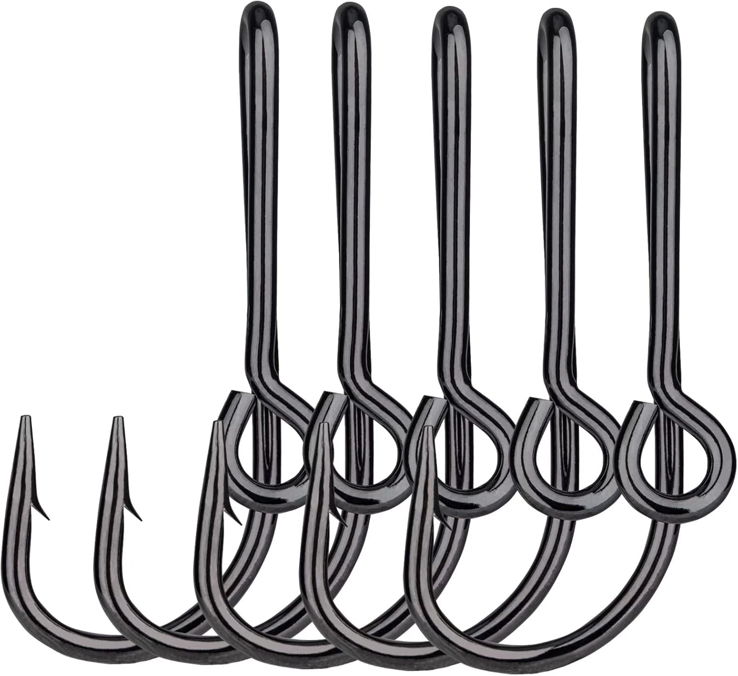 THKFISH Gold Fish Hooks Hat Clip Set