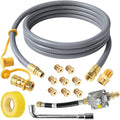 15ft Propane to Natural Gas Conversion Kit for Weber Grills - Easy