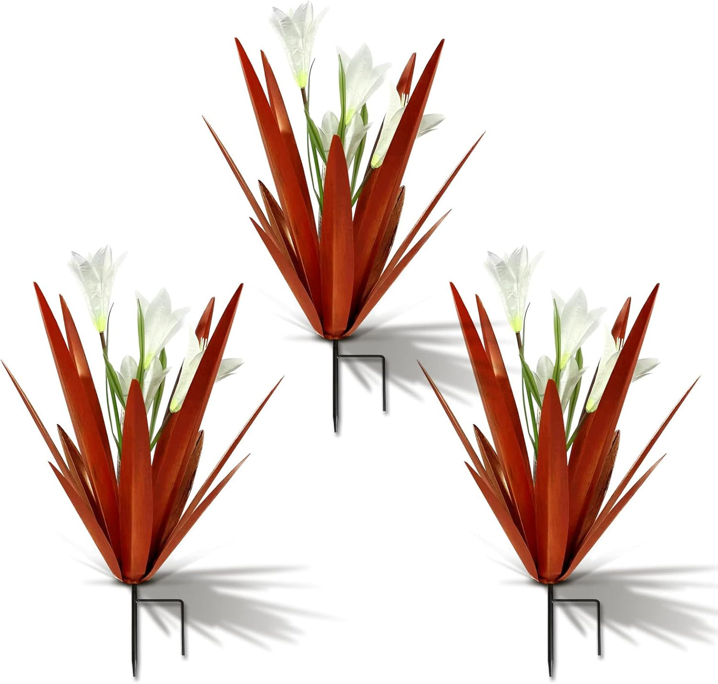 Metal Agave Plant Outdoor Decoration for Garden Art Lovers