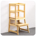 Kitchen Step Stool for Toddlers with Non-Slip Mat - Safe Montessori