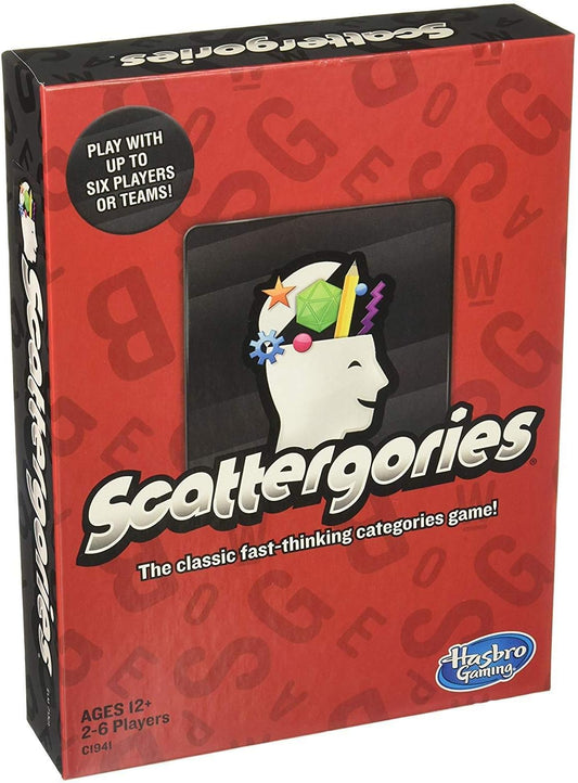 Fun-Filled Hasbro Scattergories Game