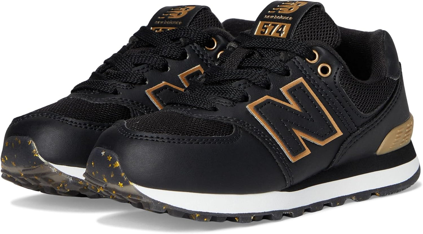 New Balance Kids' 574 V1 Lace-Up Sneakers for Comfort and Style