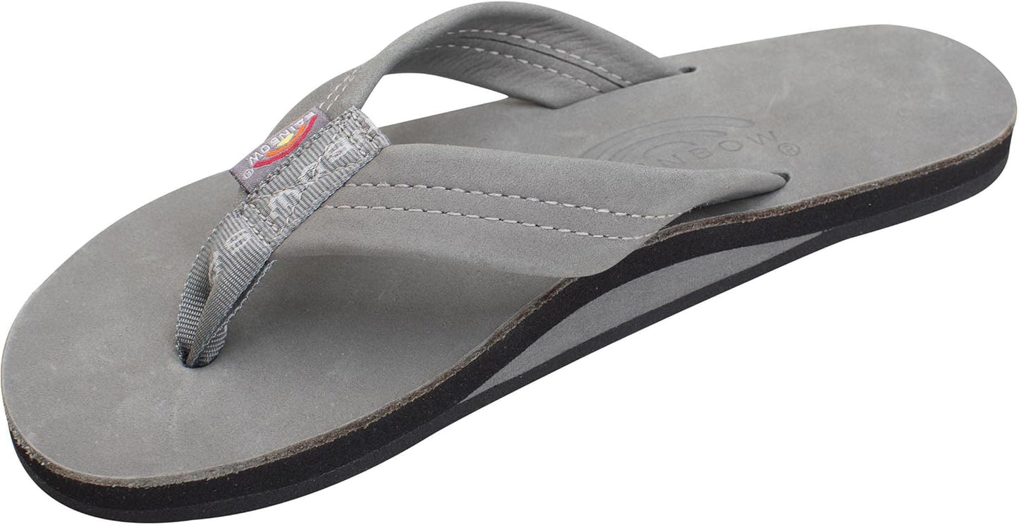 Rainbow Sandals Women's Single Layer Premier Leather Flip Flops