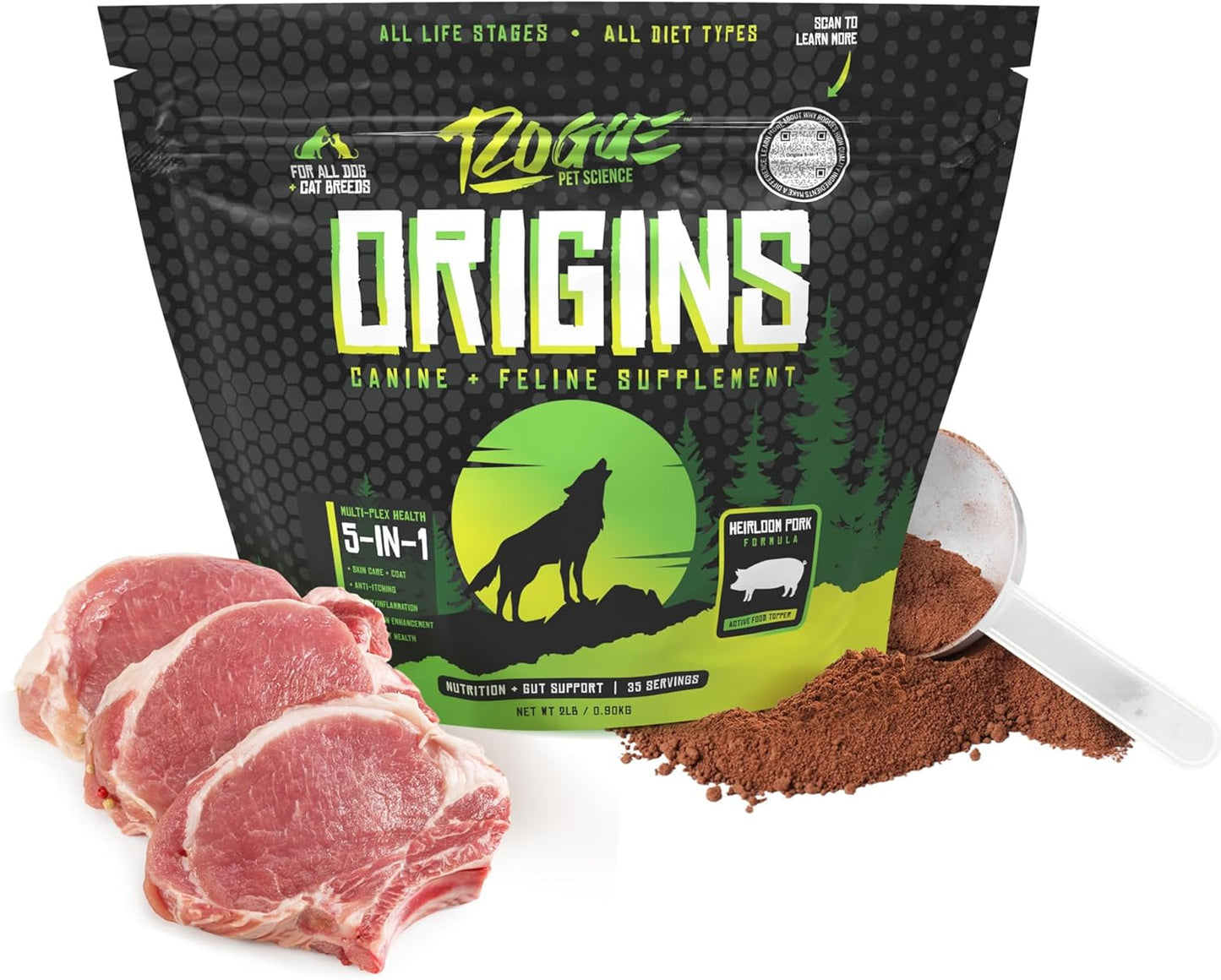 ROGUE PET SCIENCE Origins 5-in-1 Dog Supplement Review