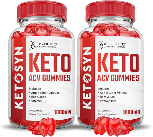 Ketosyn Keto ACV Gummies - Pomegranate Beet Formula