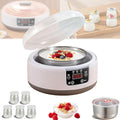 Automatic Probiotic Yogurt Maker with 5 Glass Jars