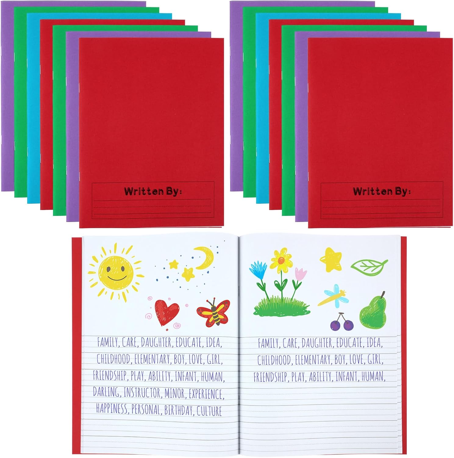 Primary Composition Notebook for Kids - Write, Draw, Journal