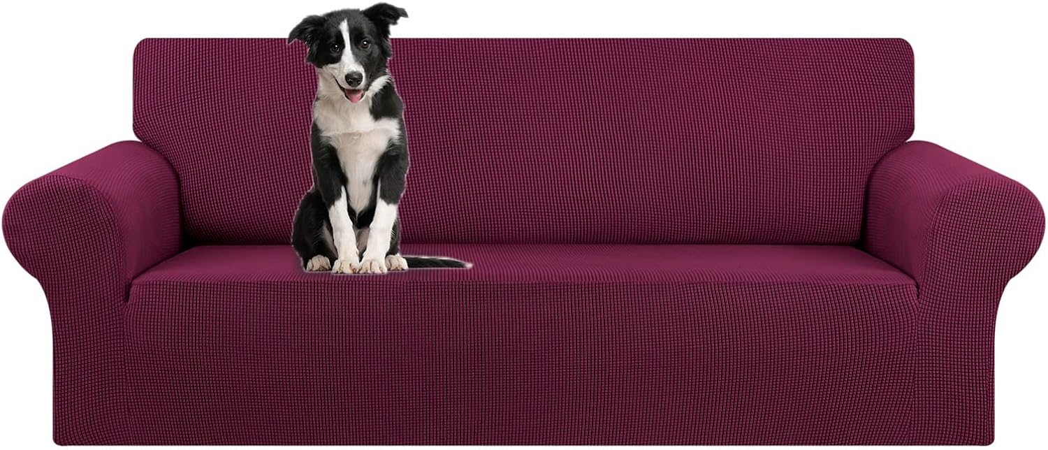 KEKUOU Stretch Oversized Sofa Slipcover for 94-110 in Couches