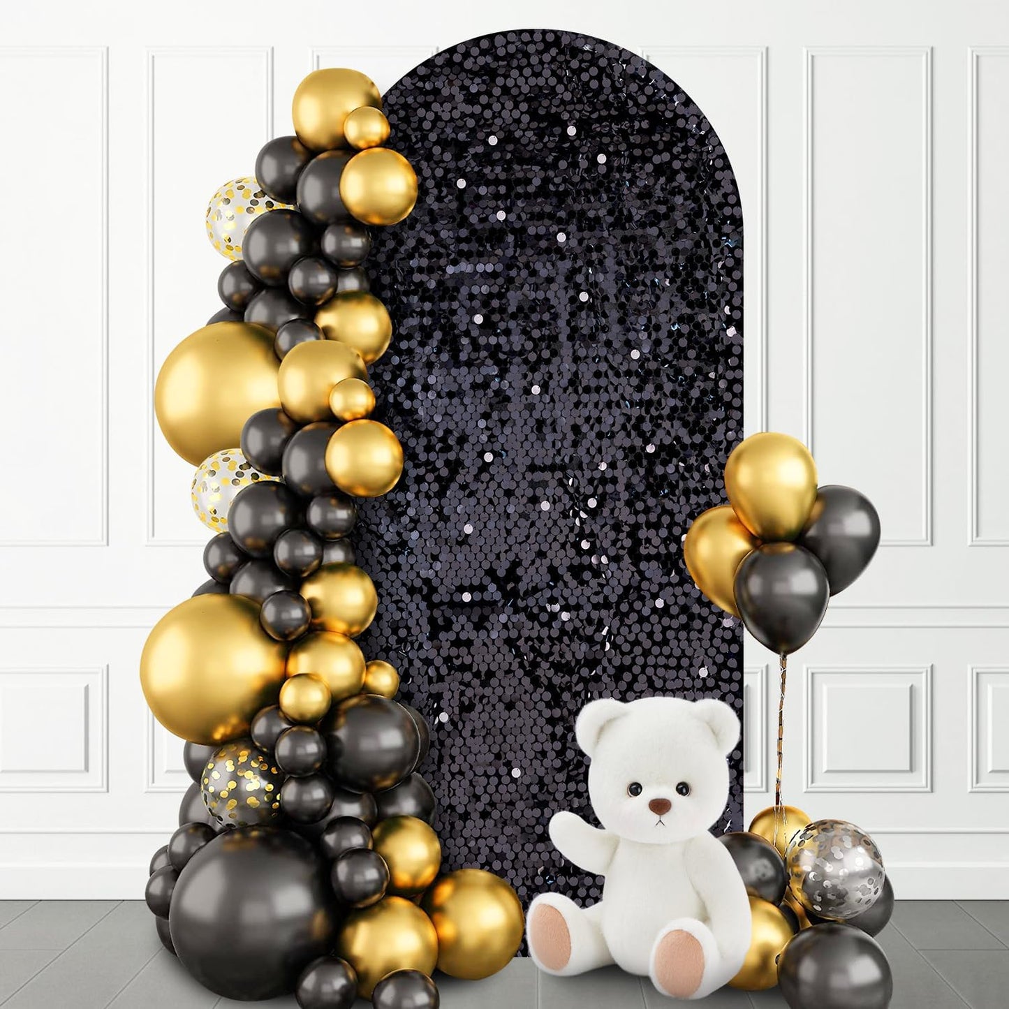 Bling Arch Backdrop Cover for Stunning Wedding Decorations