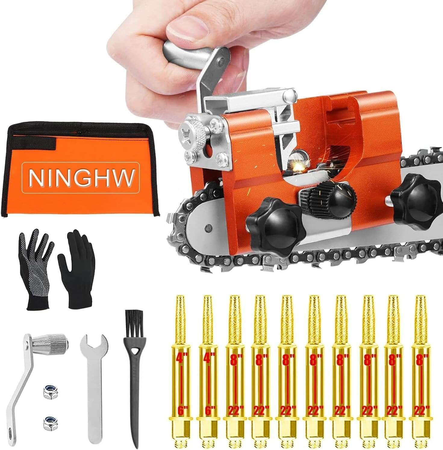 Chainsaw Sharpener Jig for Efficient and Portable Sharpening
