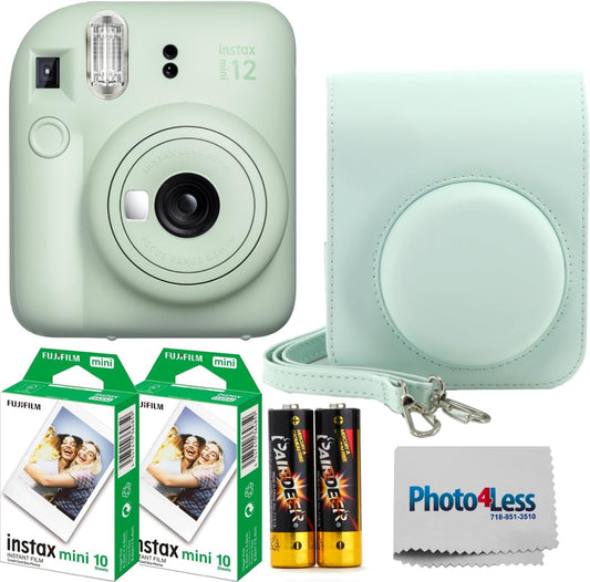 Fujifilm Instax Mini 12 Camera Bundle - Capture Memories Instantly