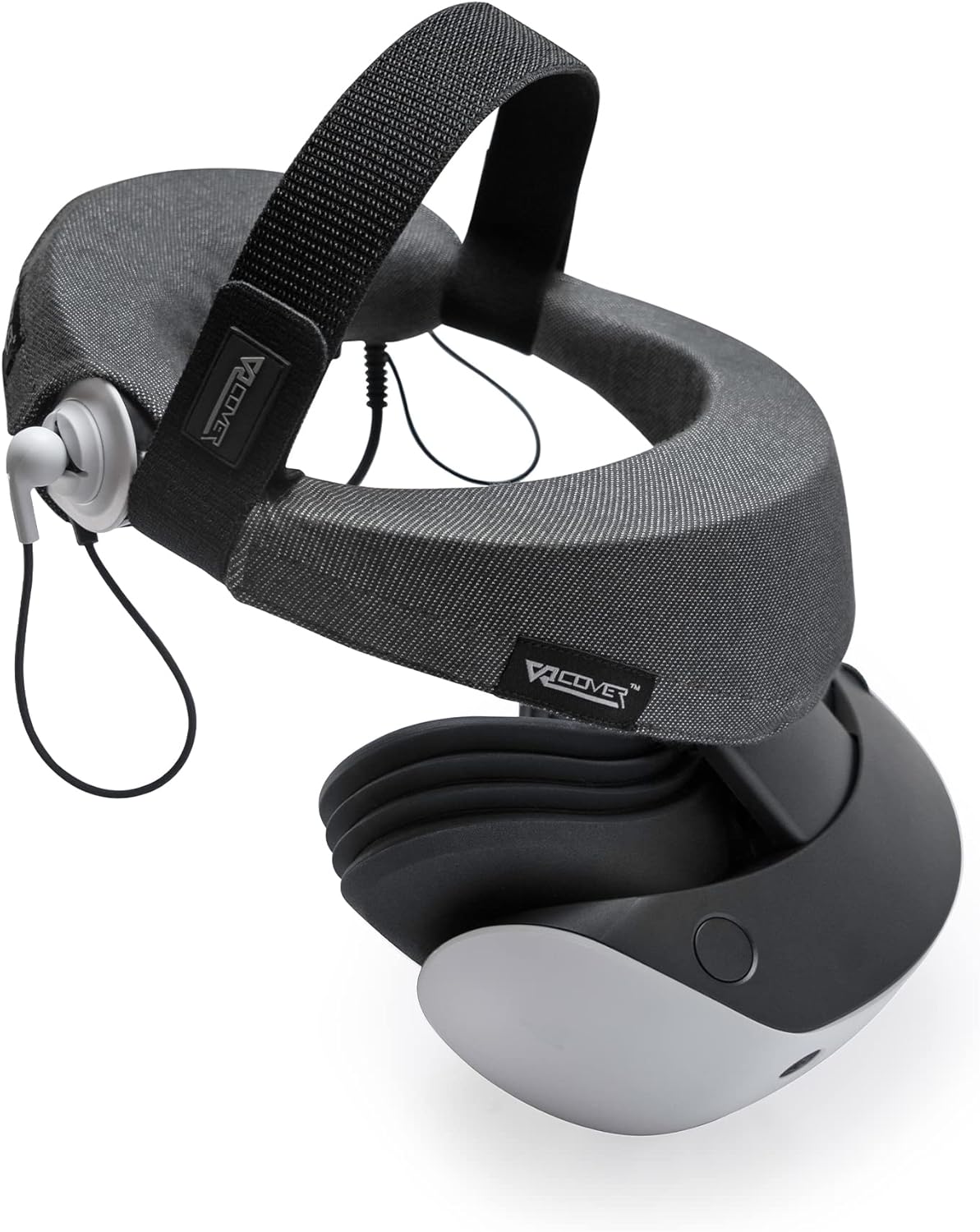 VR Cover Head Strap Cover Set for PlayStation VR2 Comfort
