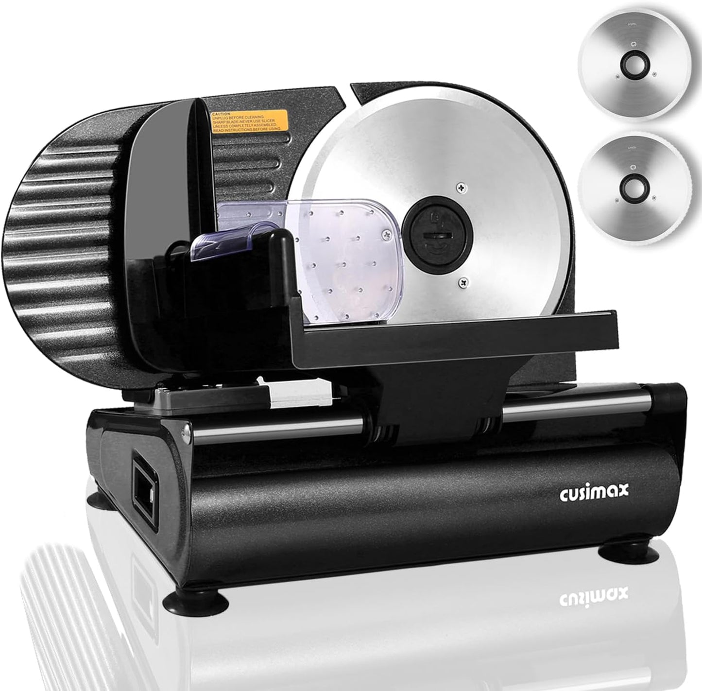 Electric Deli Meat Slicer for Home with Adjustable Thickness
