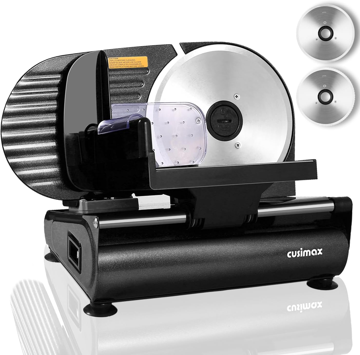 Electric Deli Meat Slicer for Home with Adjustable Thickness