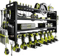 Power Tool Organizer Wall Mount Cordless Drill Organizer - Large