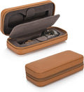 Leather Men's Watch Case - Travel Organizer & Display