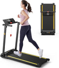 UREVO Treadmill with Desk Workstation - Compact Home Walking Pad