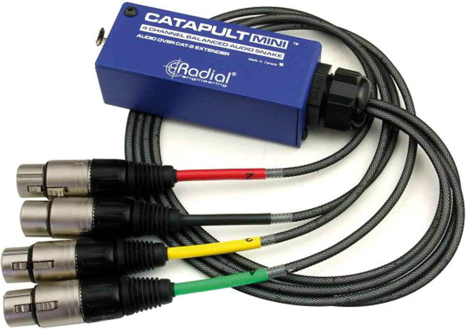 Radial Catapult MINI TX Cat 5 Audio Snake for Seamless Sound