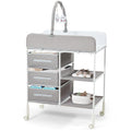 Portable Baby Changing Table with Waterproof Pad - Mobile Nursery