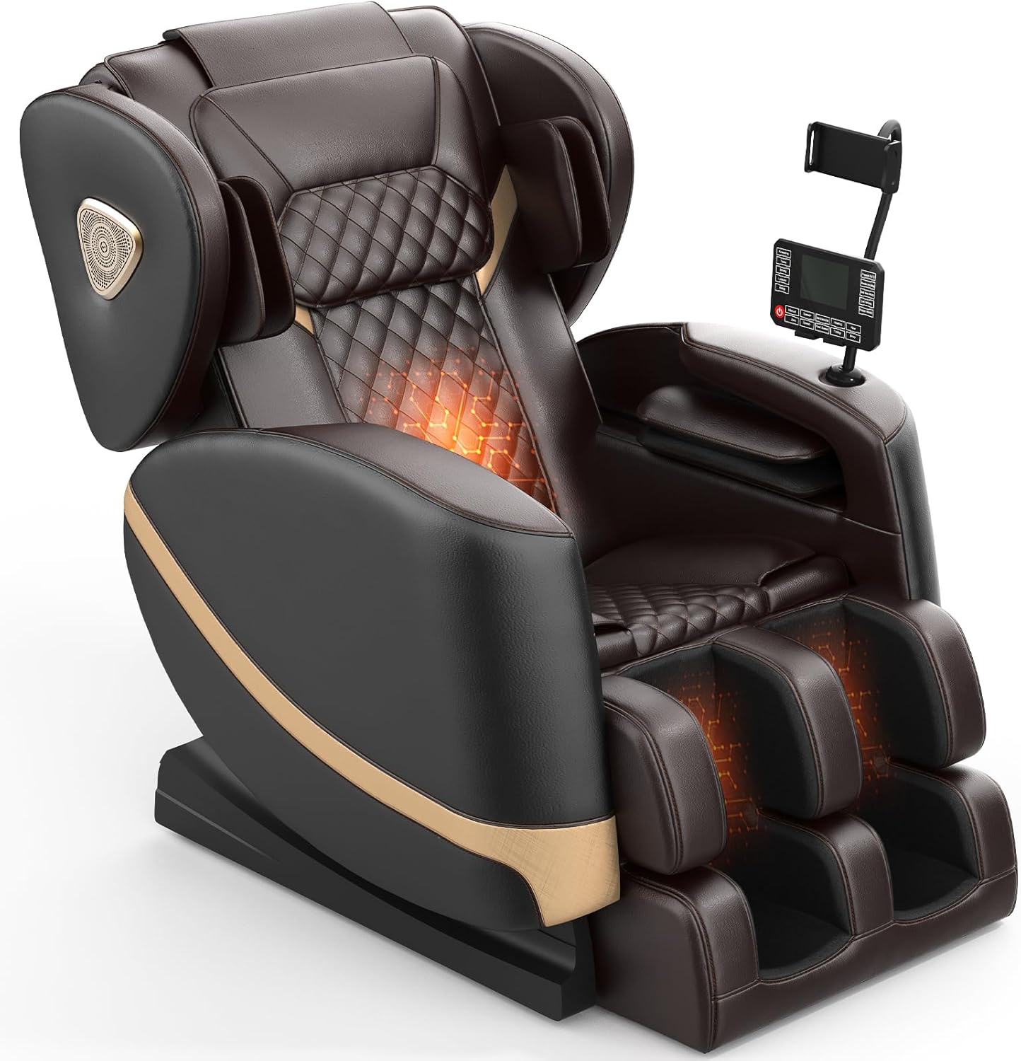 Zero Gravity Massage Chair w/ 10 Rollers & Heating by FURNIMAT