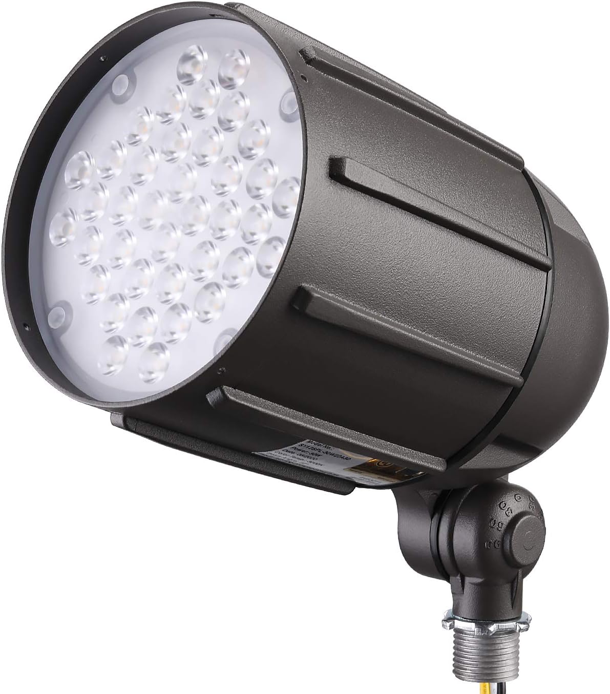 LEONLITE 30W LED Bullet Flood Light for Outdoor Use