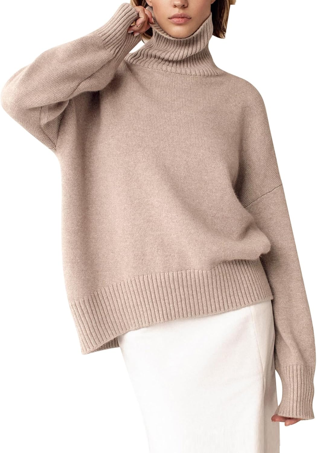 YKR Women's Turtleneck Sweater for Trendy Fall Winter Style