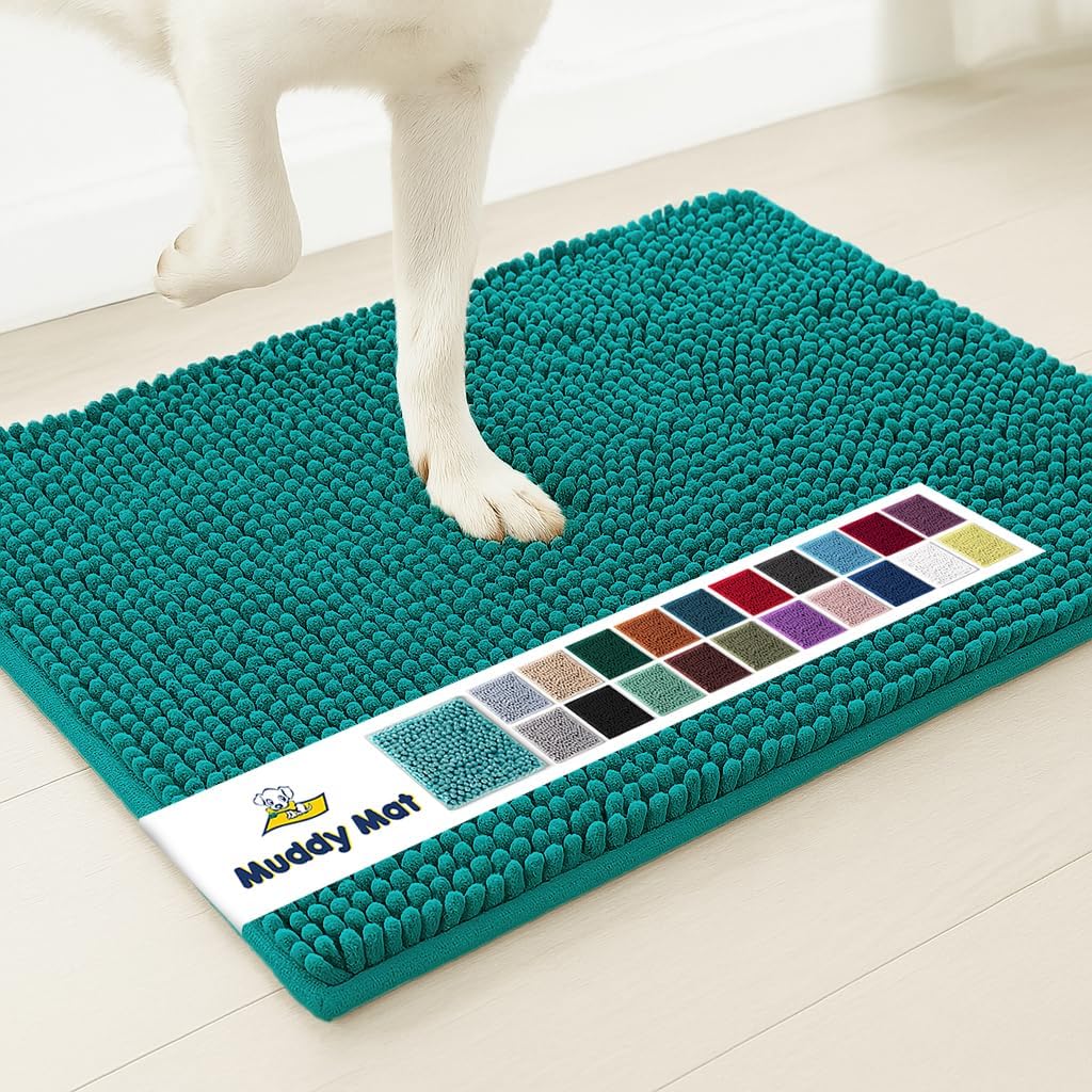 Muddy Mat Highly Absorbent Microfiber Door Mat for Pets