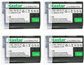 Kastar 4-Pack EN-EL15 Replacement Batteries for Nikon Cameras - Long