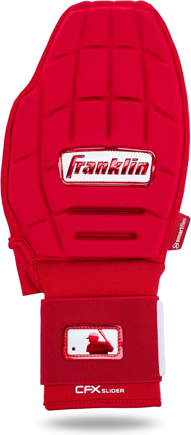 Franklin Sports MLB Baseball Sliding Mitts for Baserunning Safety