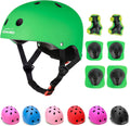KAMUGO Kids Adjustable Helmet Set for Safe Sports Activities