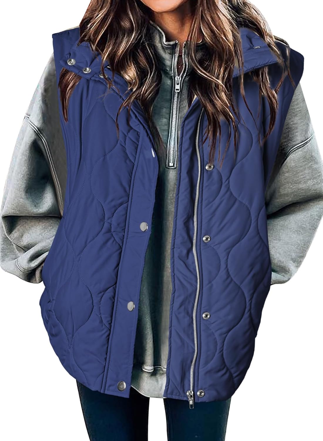 Lightweight Quilted Cropped Puffer Vest for Women in Fall 2025