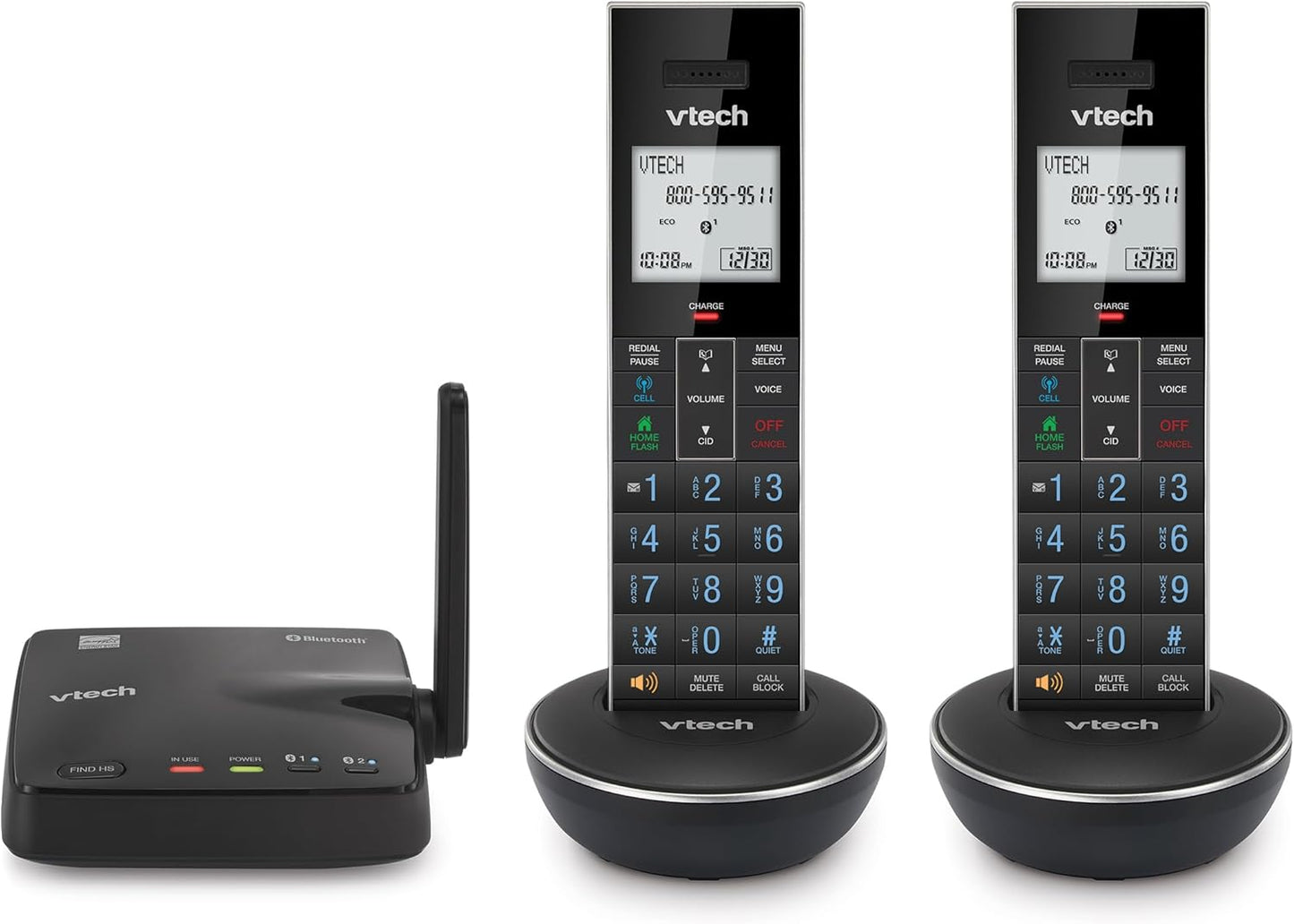 VTech LS6331-2 Expandable Cordless Phone with Smart Call Blocker