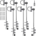 30in Screw-In Ground Anchors for Trampolines - Heavy Duty