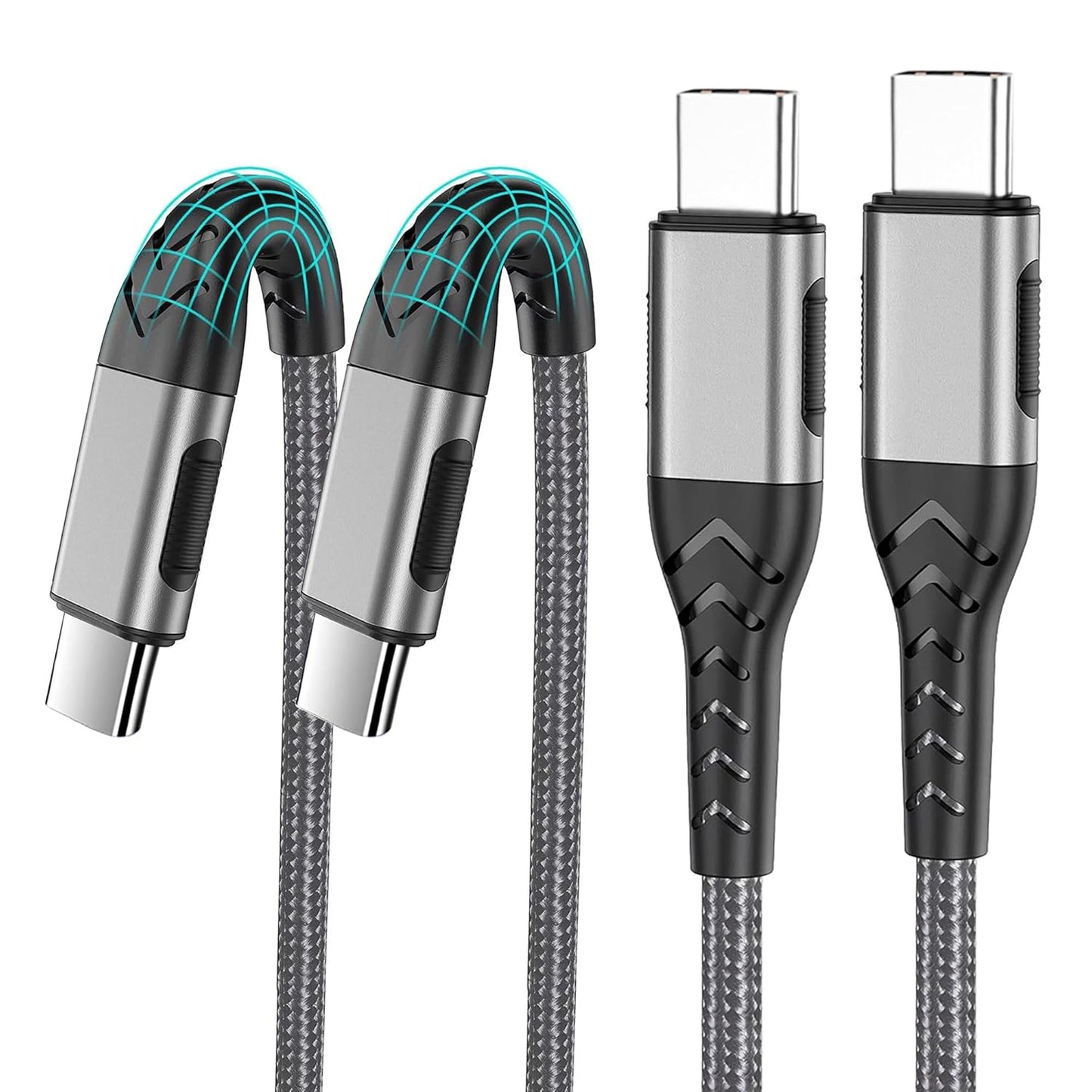 Durcord 10ft 100W Fast Charger Cable - Efficient USB C Charging