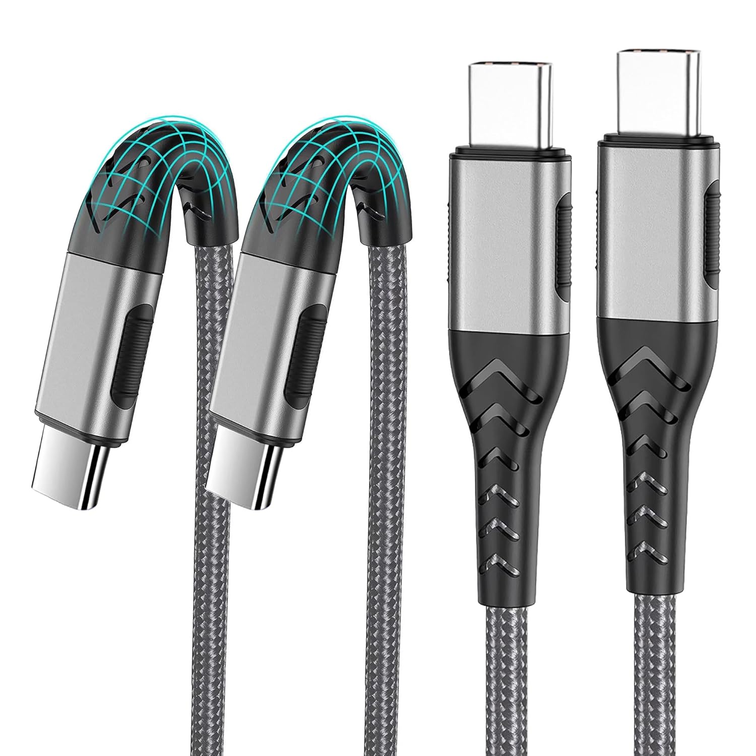 Durcord 10ft 100W Fast Charger Cable - Efficient USB C Charging