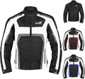 HWK Spyder Motorcycle Jacket for Men - All-Season Protection Jackets