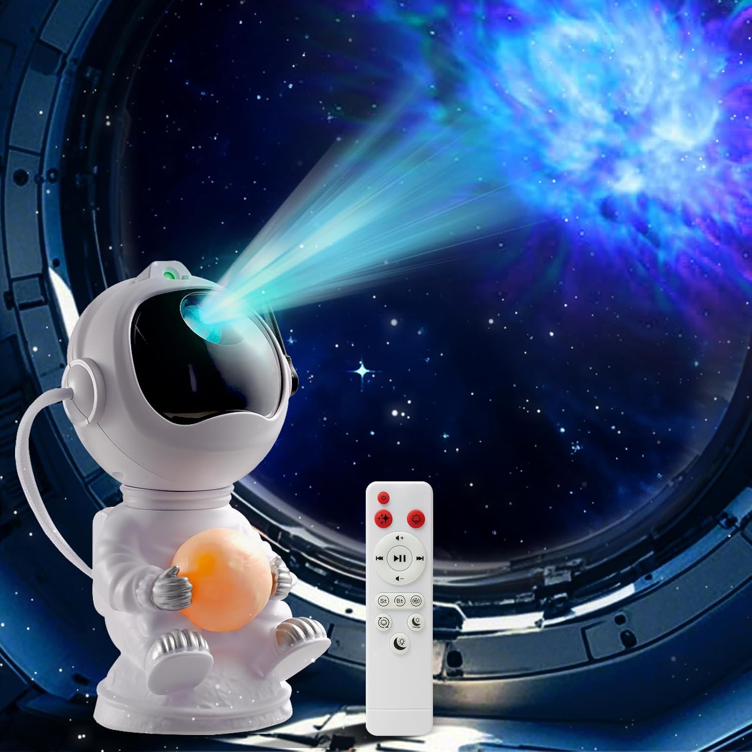 Astronaut Star Projector: Best Night Light ever!