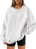 ANRABESS Womens Oversized Sweatshirt Hoodie Crewneck - Cozy Layering