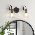 Bathroom Vanity Lighting Fixtures with Globe Glass Shade - Stylish