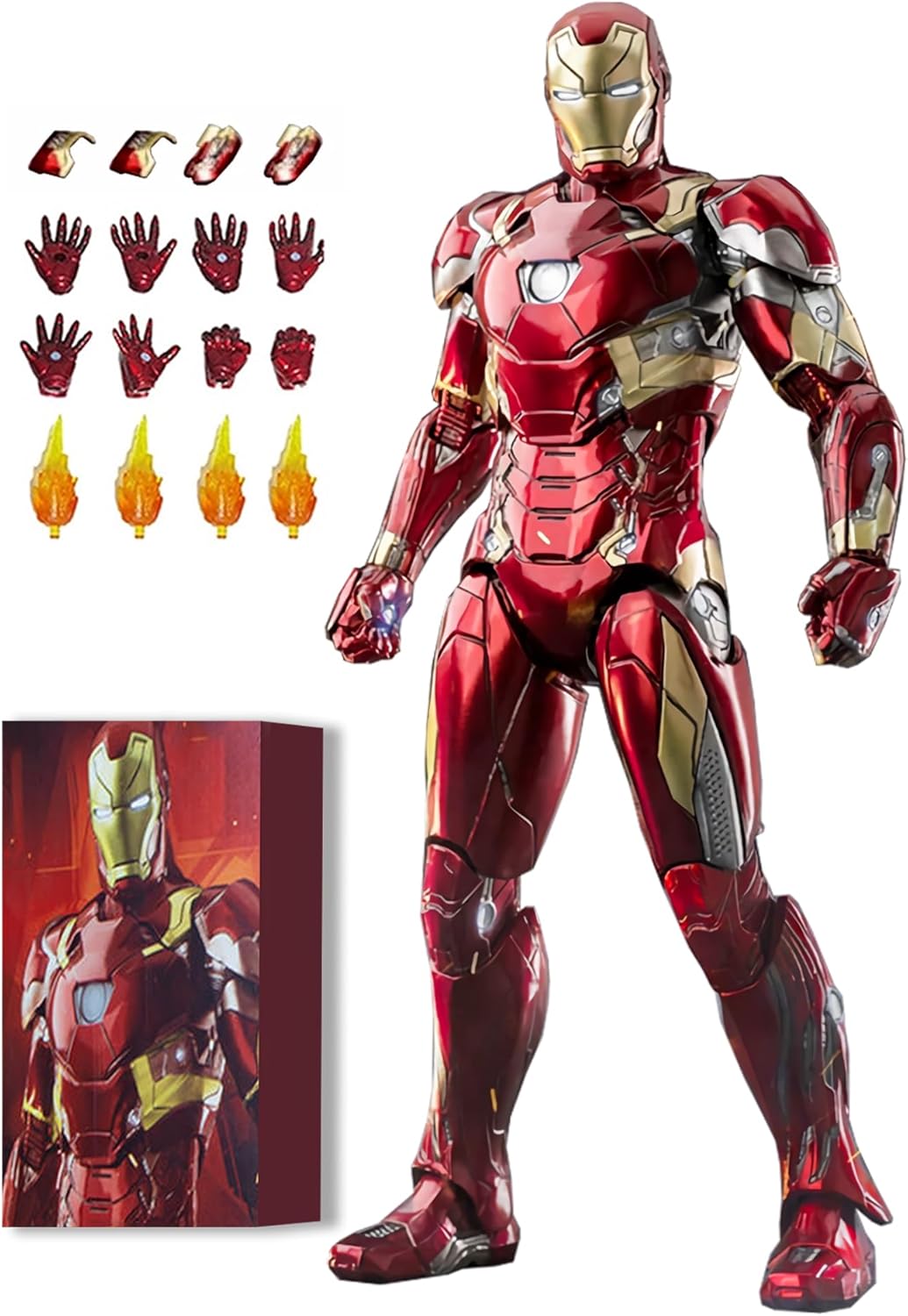 7 Inch MK46 Ironman Action Figure by BANOBI - Exquisite Collectible