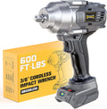 Cordless Impact Wrench 3/8 Compatible with Dewalt 20v Battery - High