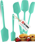 DI ORO Silicone Spatula Set - 5pc Seamless Heat-Resistant Kit