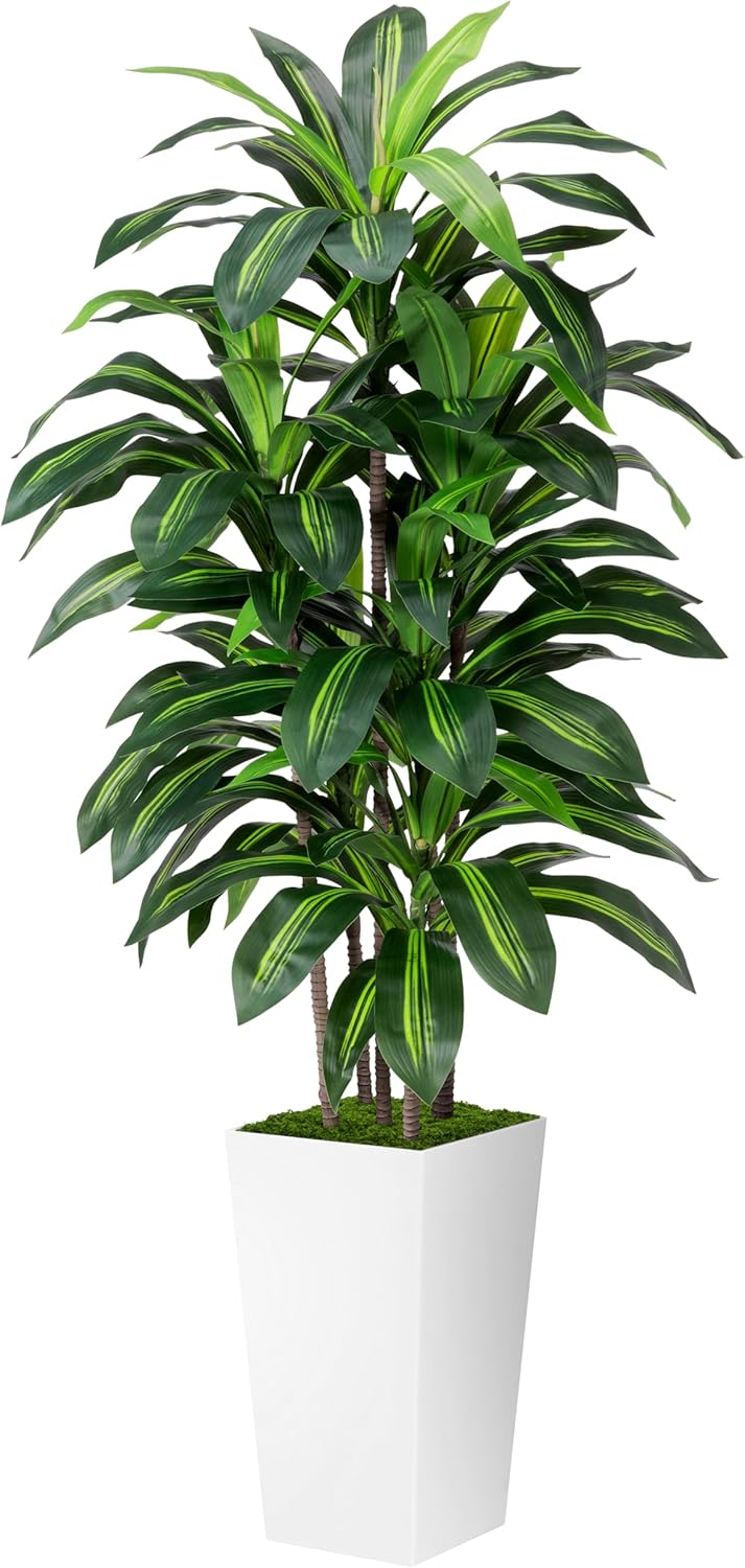 Artificial Dracaena Plant Indoor 5FT for Home Office Decor