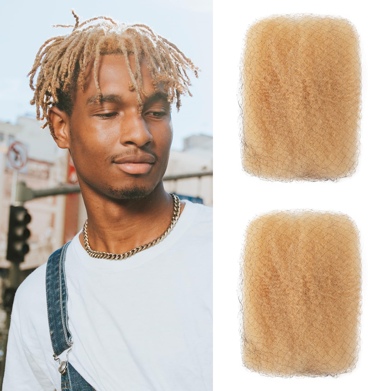 613 Afro Kinkys Bulk Human Hair for Twists and Dreadlocks