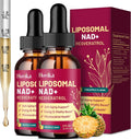 Liposomal NAD+ Liquid Drops 1200mg - Pineapple Flavor
