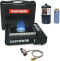 Propane or Butane Stove with Windblocker - 10,000 BTU Dual Fuel