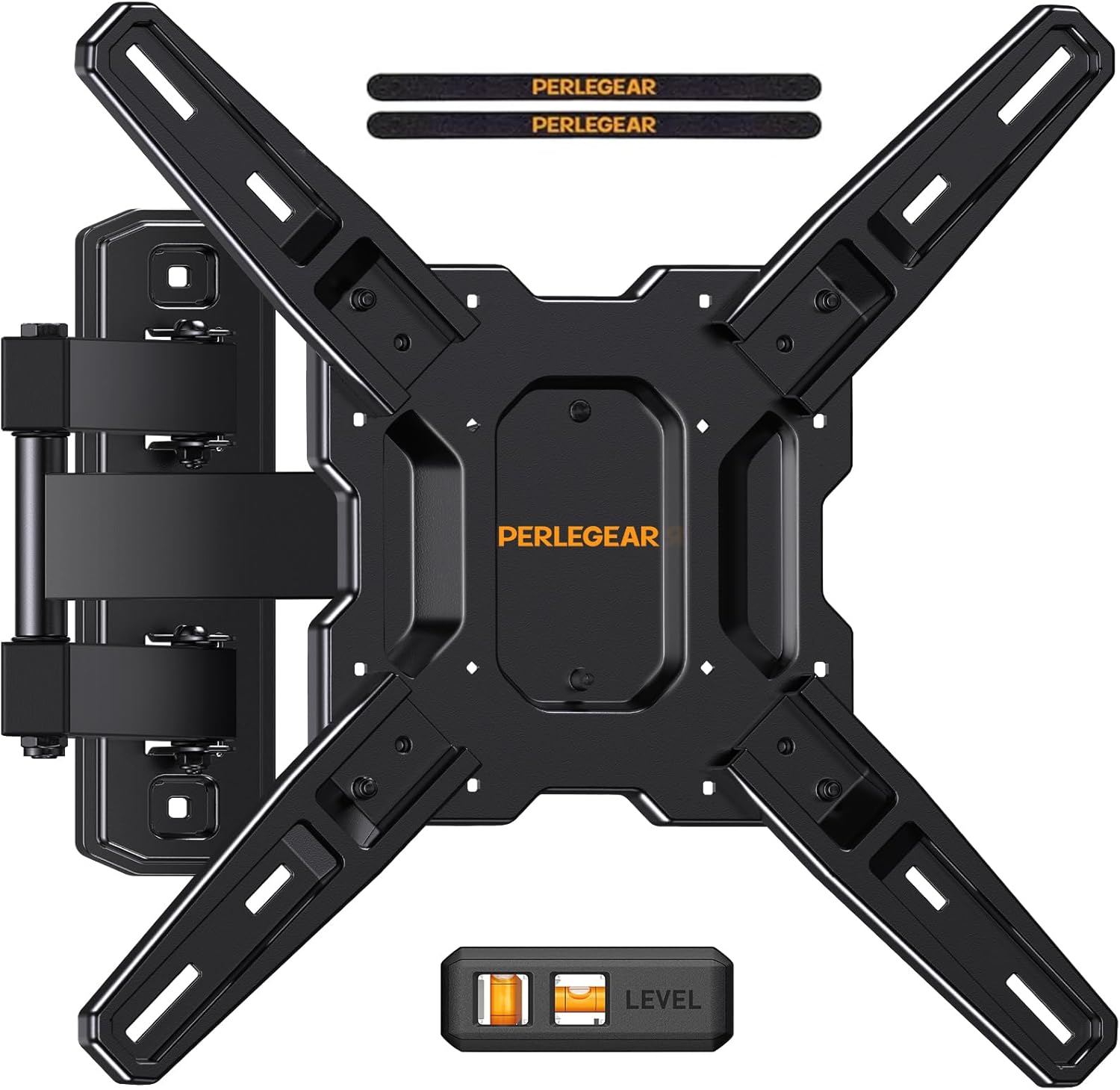 Perlegear Full Motion TV Mount for 26-65 inch TVs with Tilt